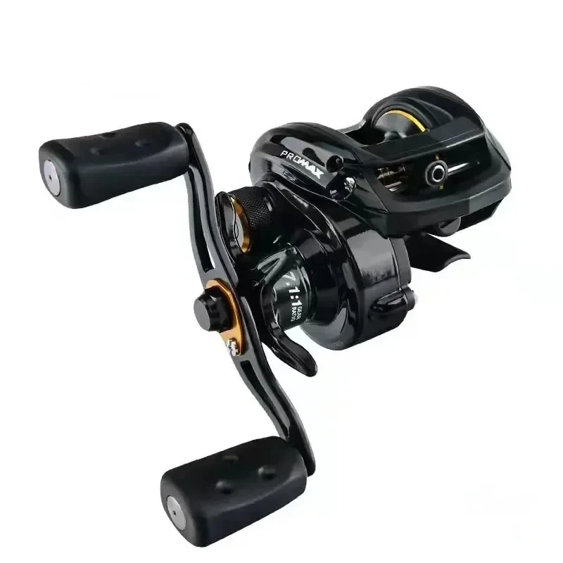 Carretilha PROMAX3 Baitcasting 6.4:1 Drag 8.1kg Formato Gota Carretilha PROMAX3 Original Baitcasting 6.4:1 Drag 8.1kg Formato Gota para Lançamento de Iscas