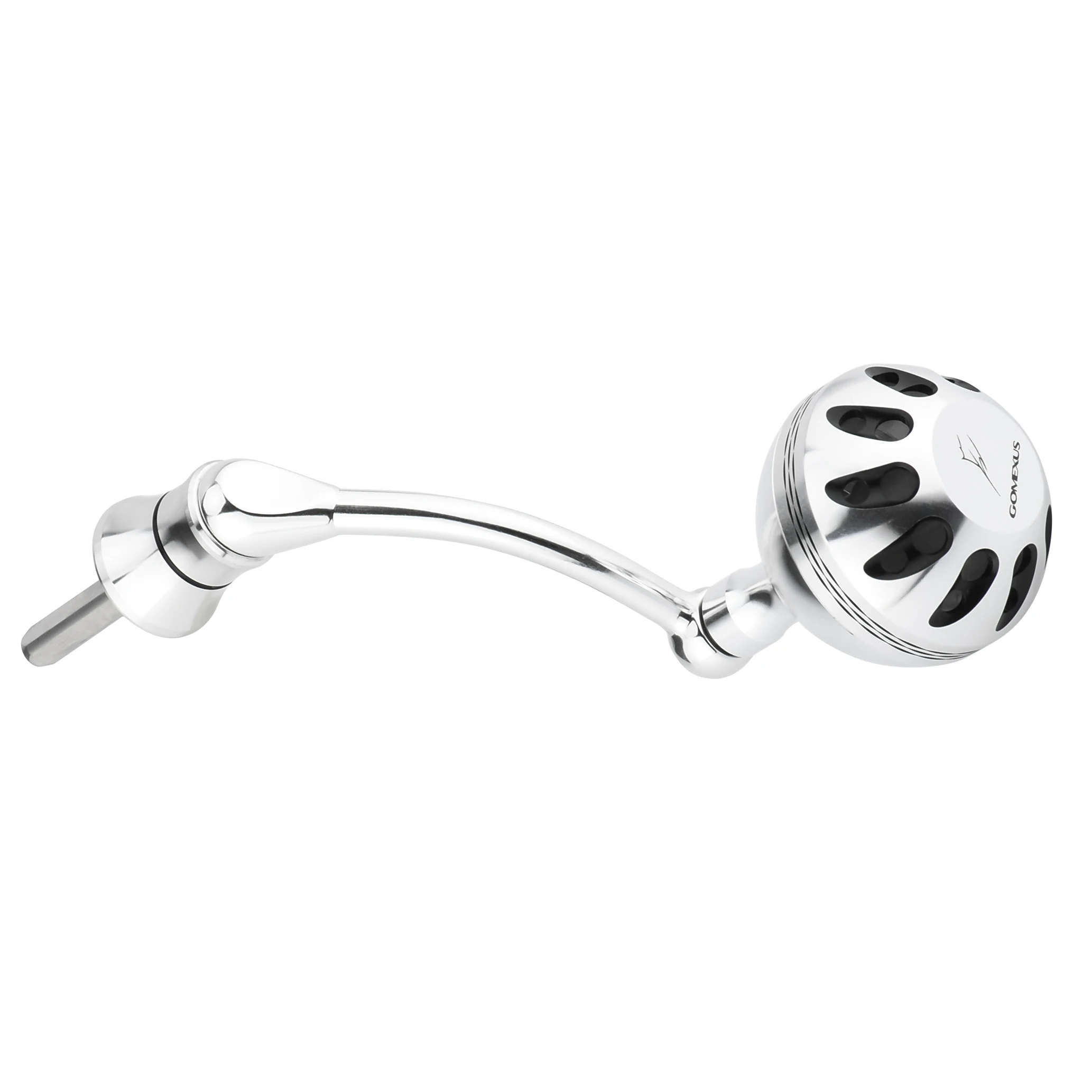 Manopla Gomexus 57mm Ultraleve para Daiwa Revros e Crossfire LT Manopla de Alimentação Gomexus 57mm Ultraleve para Daiwa Revros Regal Legalis Crossfire LT e Eliminator QR