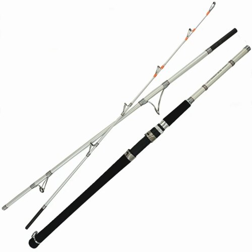 Vara de Pesca de Carbono Branca 1